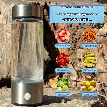 TERMO HIDROGENADOR DE AGUA - Hidratación inteligente toma agua que trabaja por ti